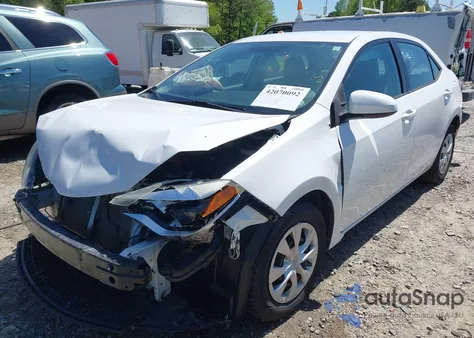 2015 Toyota Corolla L из США, поврежденный, VIN 2T1BURHE0FC270457